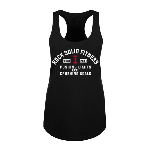 PUSHING LIMITS - WOMEN'S FITTED TANK TOP - $EAXZNV$ Thumbnail