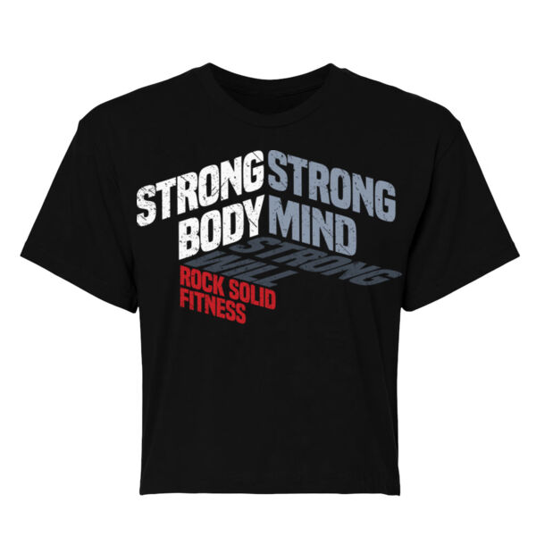 STRONG WILL - WOMEN'S CROP T-SHIRT - $7SW2HP$ Thumbnail